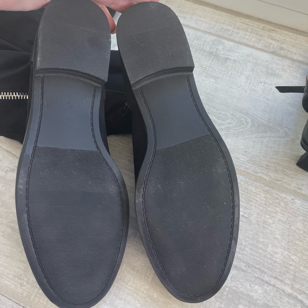 Boots - knee high - black - like new - size 9 - Picture 3 of 5